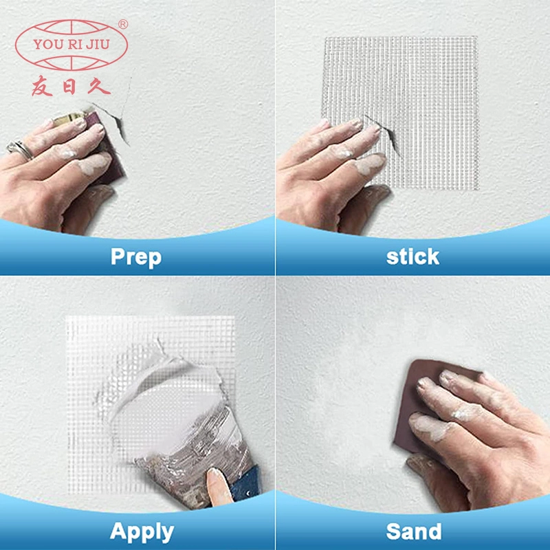 Yourijiu Repair Wall Cracks Strong Reinforced Drywall Joint Acrylic Self-Adhesive Fiberglass Mesh Tape