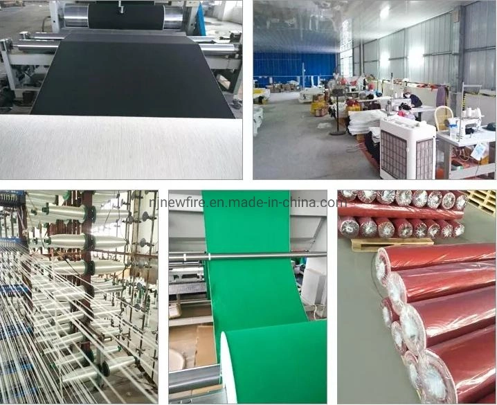 1.5mm Two Sided Silicone Factory Price Colored Heat Resistant Insulation Fireproof Fiberglass Silicone Rubber Coated Fiber Glass Fabric Cloth Silica Fabric