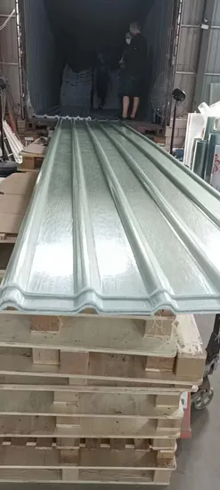 Fiberglass Skylight Corrugated FRP Transparent Roofing Fibreglass Reinforced Plastic Greenhouse Skylight