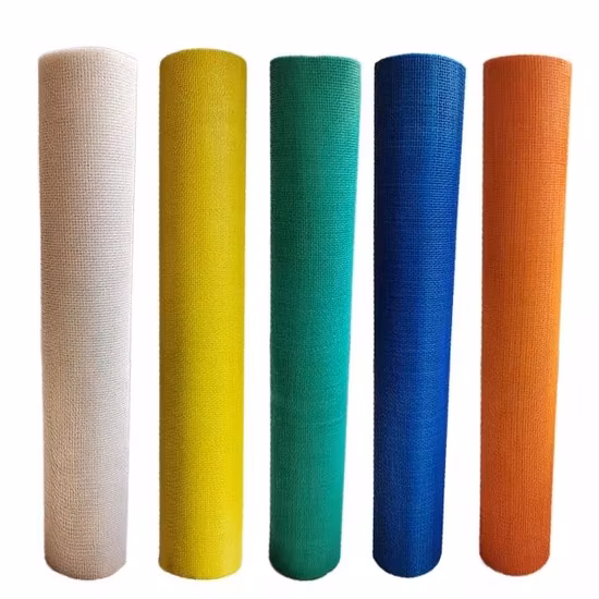 Poly Carbonate Alkali Fiberglass Fireproof Coated Fiberglass Mesh Net Cloth 160g White